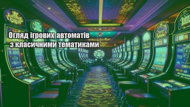 oglyad igrovyh avtomativ z klasychnymy tematykamy